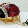 TheHolidayBarn.com Lucky Ladybug Trinket Box With Necklace 1 TheHolidayBarn.com Lucky Ladybug Trinket Box With Necklace