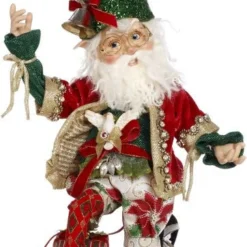 Mark Roberts New! North Pole Worlds Fair Elf Stocking Holder