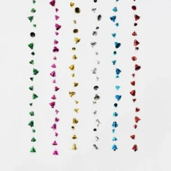 One Hundred 80 Degrees New! Metallic Metal Bell Garland