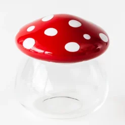 One Hundred 80 Degrees Kitschy Toadstool Jar