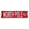 Raz North Pole Road Sign