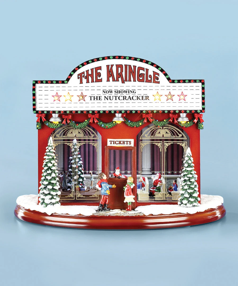 Roman Christmas Music Boxes Old Time Theater Christmas Music Box 3 Roman Christmas Music Boxes Old Time Theater Christmas Music Box