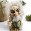 TheHolidayBarn.com New! Old Troll With Walking Stick