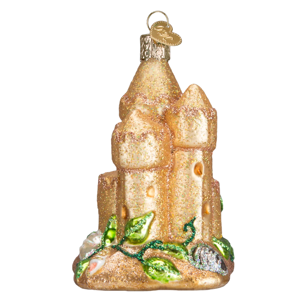 Old World Christmas Sand Castle Ornament 6 Old World Christmas Sand Castle Ornament
