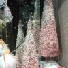 Katherine's Collection Pink Pearl Encrusted Ombre Cone Trees New!