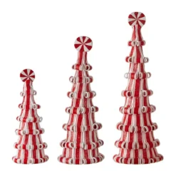 Raz Red & White Candy Trees New!