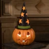 Bethany Lowe Retro Pumpkin Witch Container New!