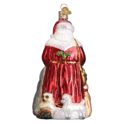 Old World Christmas Santa's Furry Friends Ornament