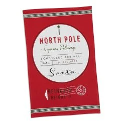 TheHolidayBarn.com Christmas Santa's Workshop Dish Towels