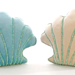 Katherine's Collection New! Treasures Shell Accent Pillow