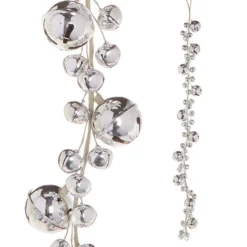Raz New! Silver Bell Garland