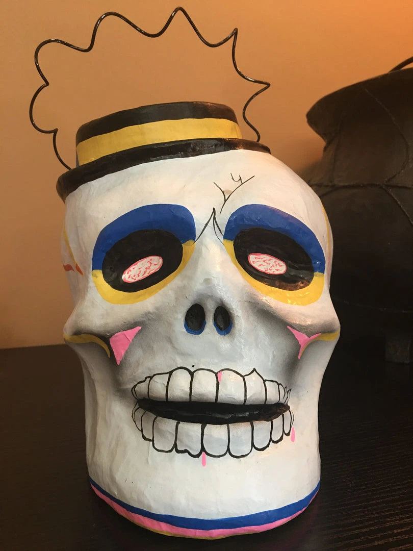 Cody Foster Halloween Retro Skull Candy Bucket 3 Cody Foster Halloween Retro Skull Candy Bucket