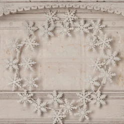 Bethany Lowe Snowflake Tin Wreath