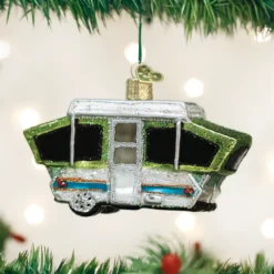 Old World Christmas Tent Camper Ornament