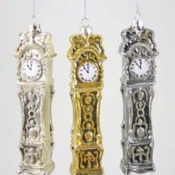 The Holiday Barn Grandfather Clock Ornaments