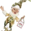 Mark Roberts Under The Mistletoe Elf - 18" New! 2 Mark Roberts Under The Mistletoe Elf - 18" New!