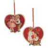 Bethany Lowe New! Valentine Children Dummy Board Ornaments