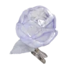 Inge Glass Violet Blossom Flower Clip Ornament