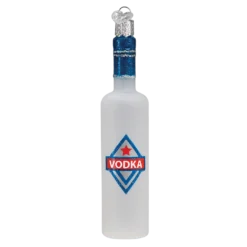 Old World Christmas Vodka Bottle Ornament New!