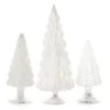 Cody Foster White Candy Glass Trees New!