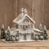 Ragon House Winter White Horse Barn Putz New!