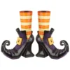 Raz Witch Shoes Taper Candle Holders
