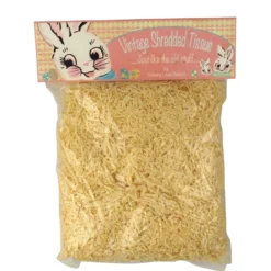 Bethany Lowe Yellow Shredded Tissue Paper Easter Grass